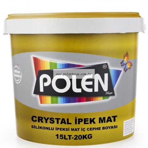 Crystal İpek Mat- Silikonlu İpeksi Mat İç Cephe Boyası